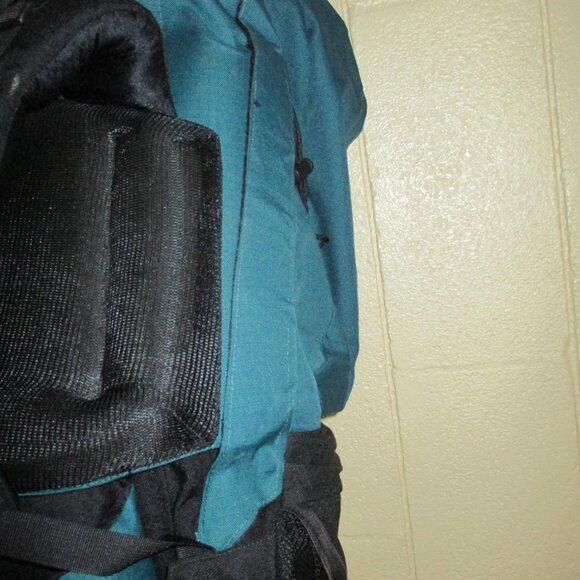 X-Large KELTY Travel Backpack Duffle Bag Excellent Condition Turquoise & Black - Picture 14 of 16